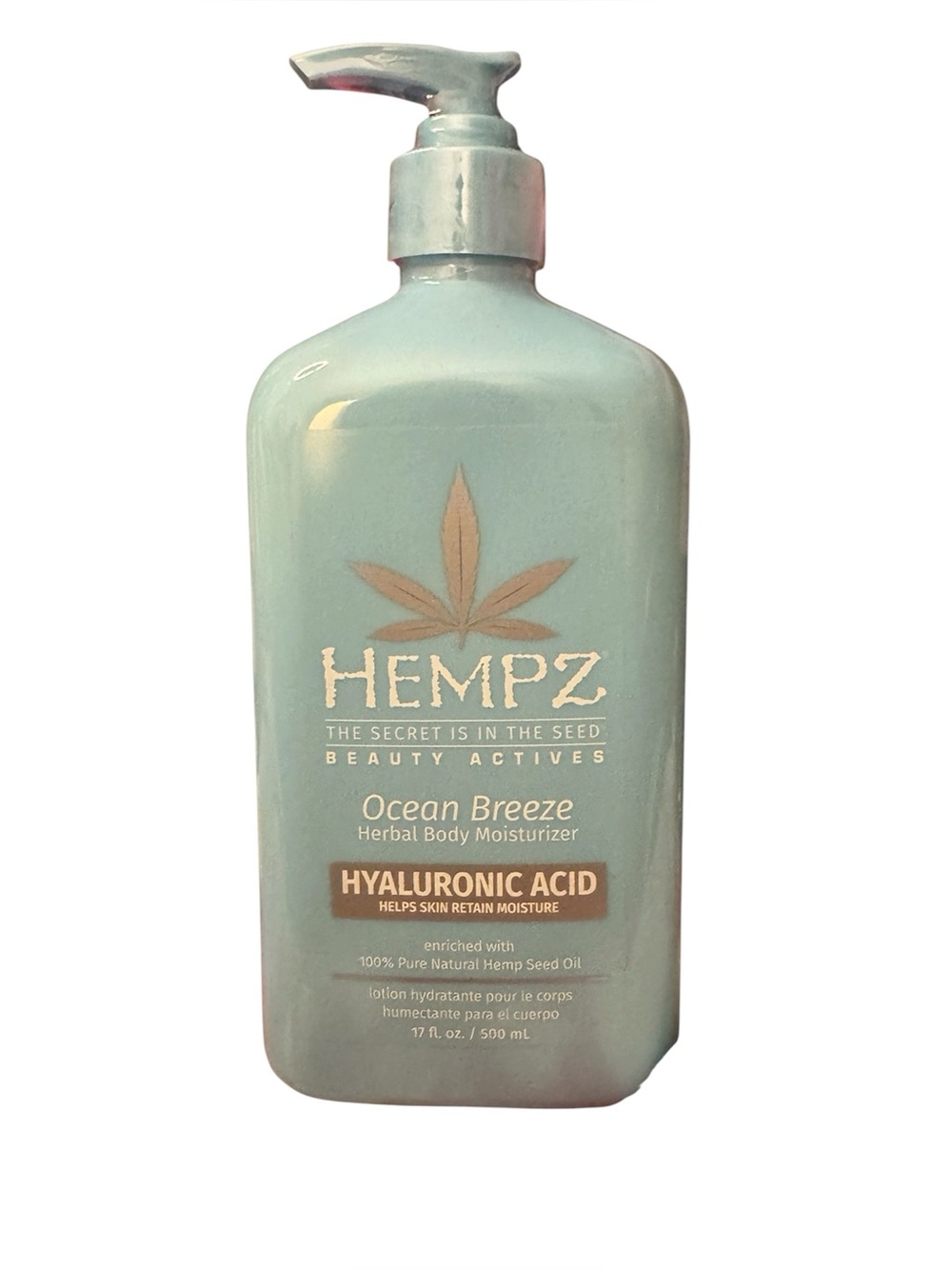 HEMPZ Ocean Breeze Hyaluronic Acid Herbal Body Moisturizer